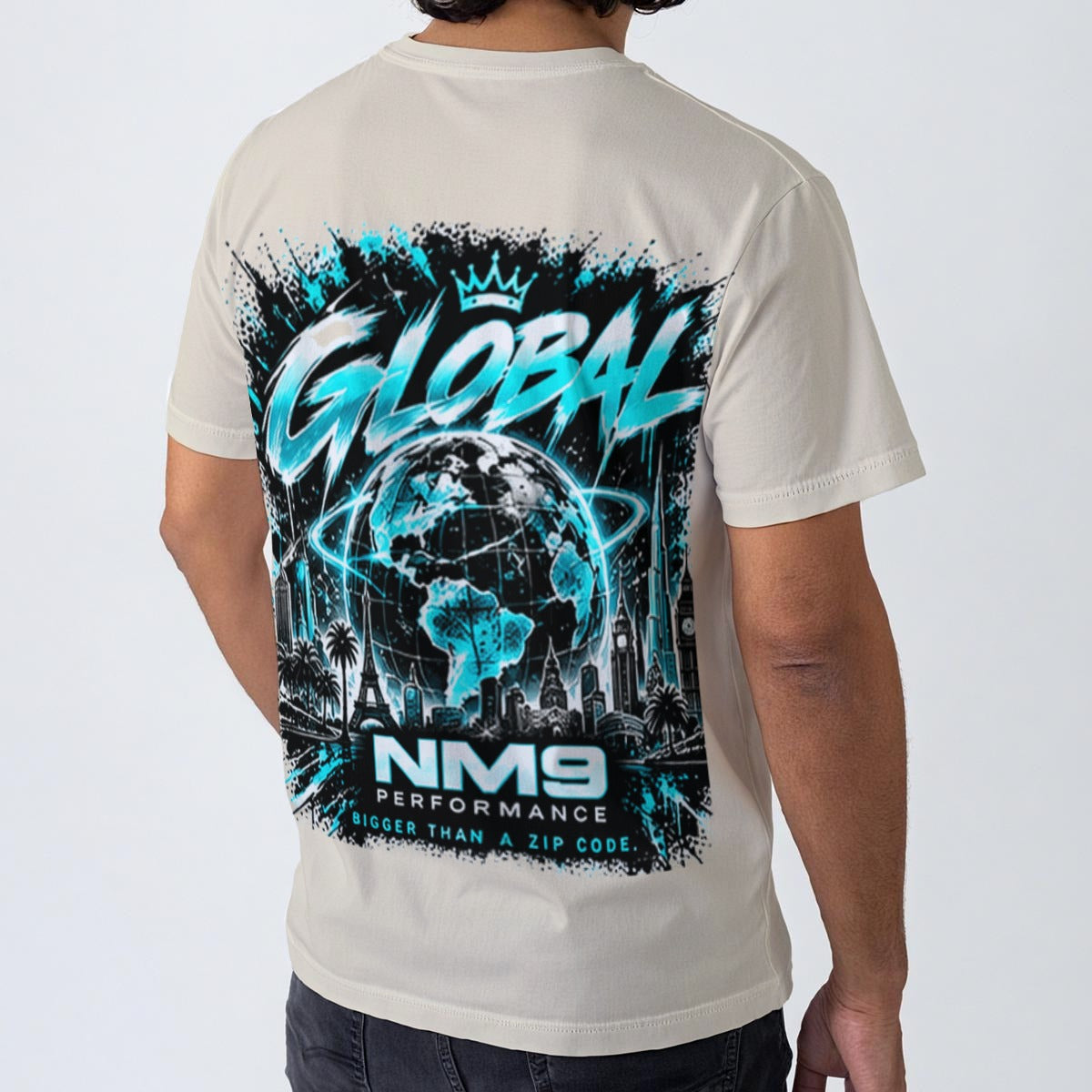 NM9 Ice Collection Tee | Global Series | Bone