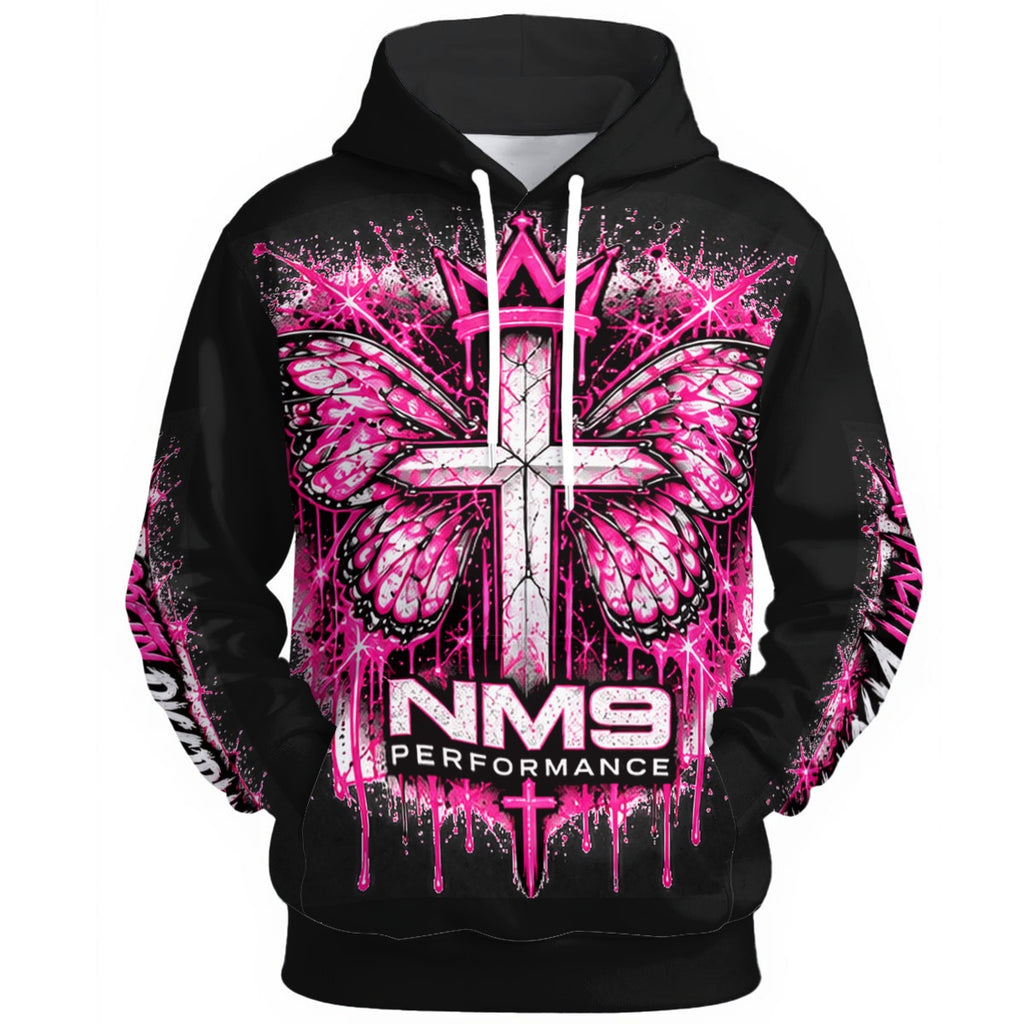 NM9 Pink Collection Hoodie | Pretty Discipline | Black