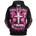 NM9 Pink Collection Hoodie | Pretty Discipline | Black