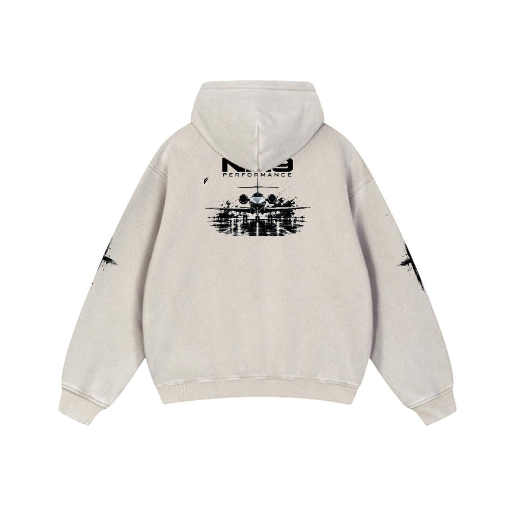 NM9 Executive Collection Heavyweight Hoodie | Jet Mentality | Bone
