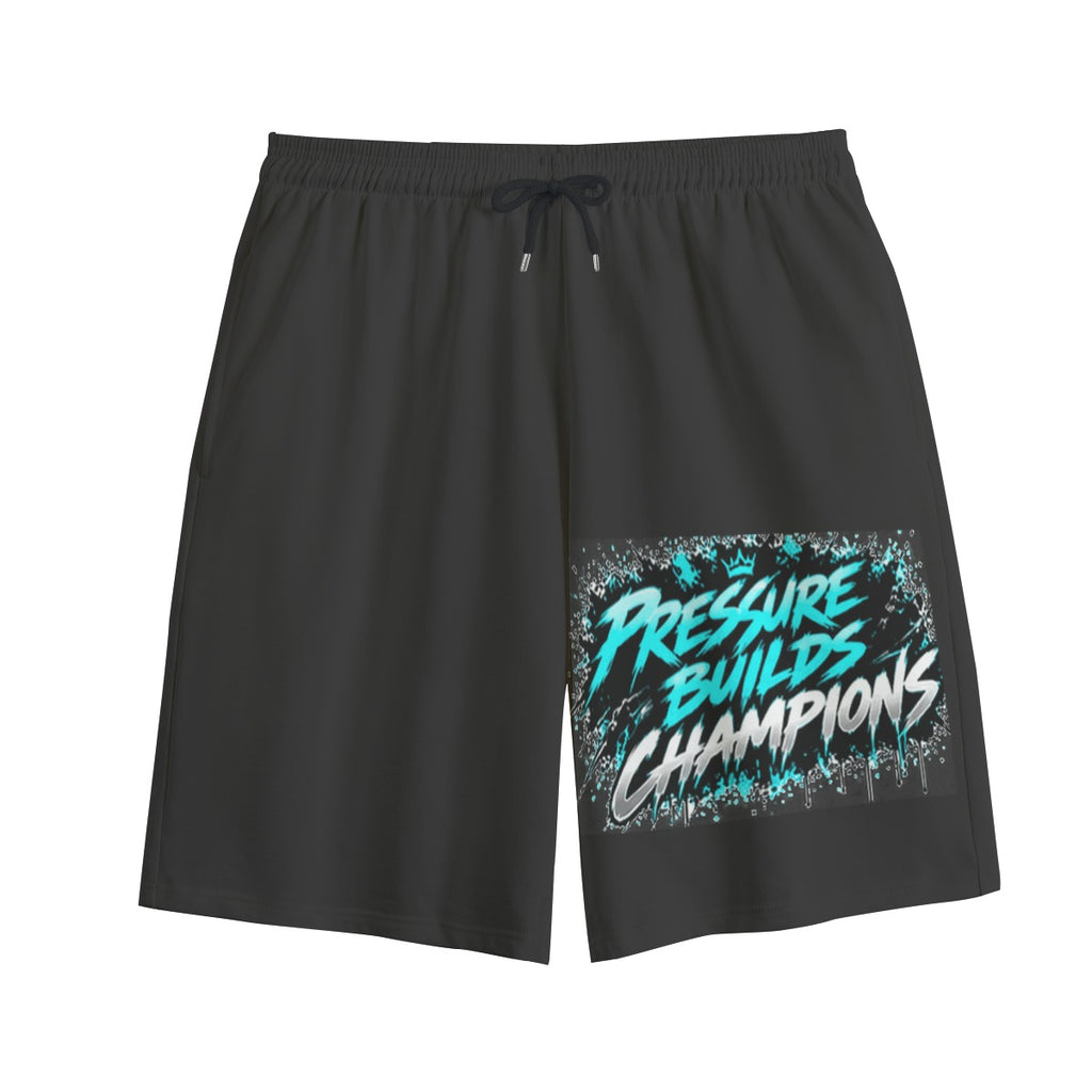 NM9 Ice Collection Sweat Shorts | Boxing Mindset Series | Black
