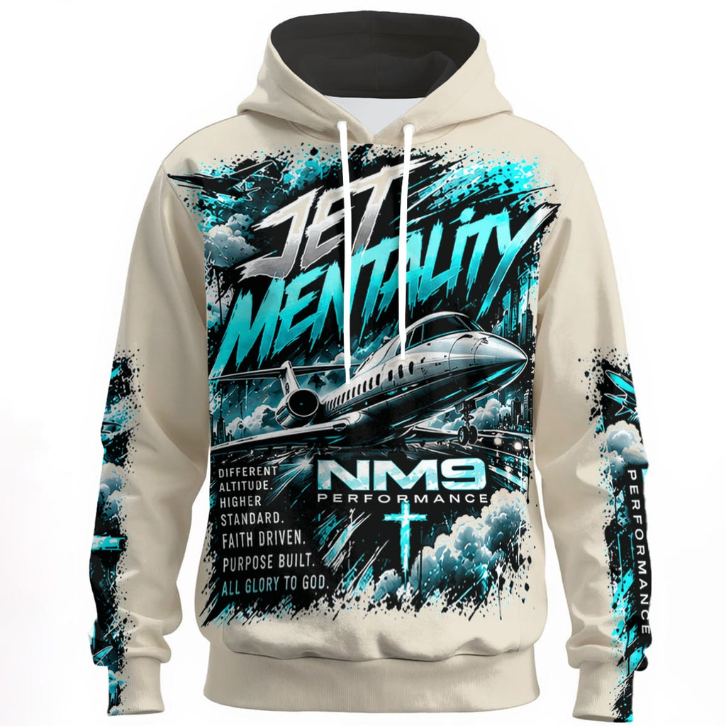 NM9 Ice Collection Hoodie | Jet Mentality Series | Bone