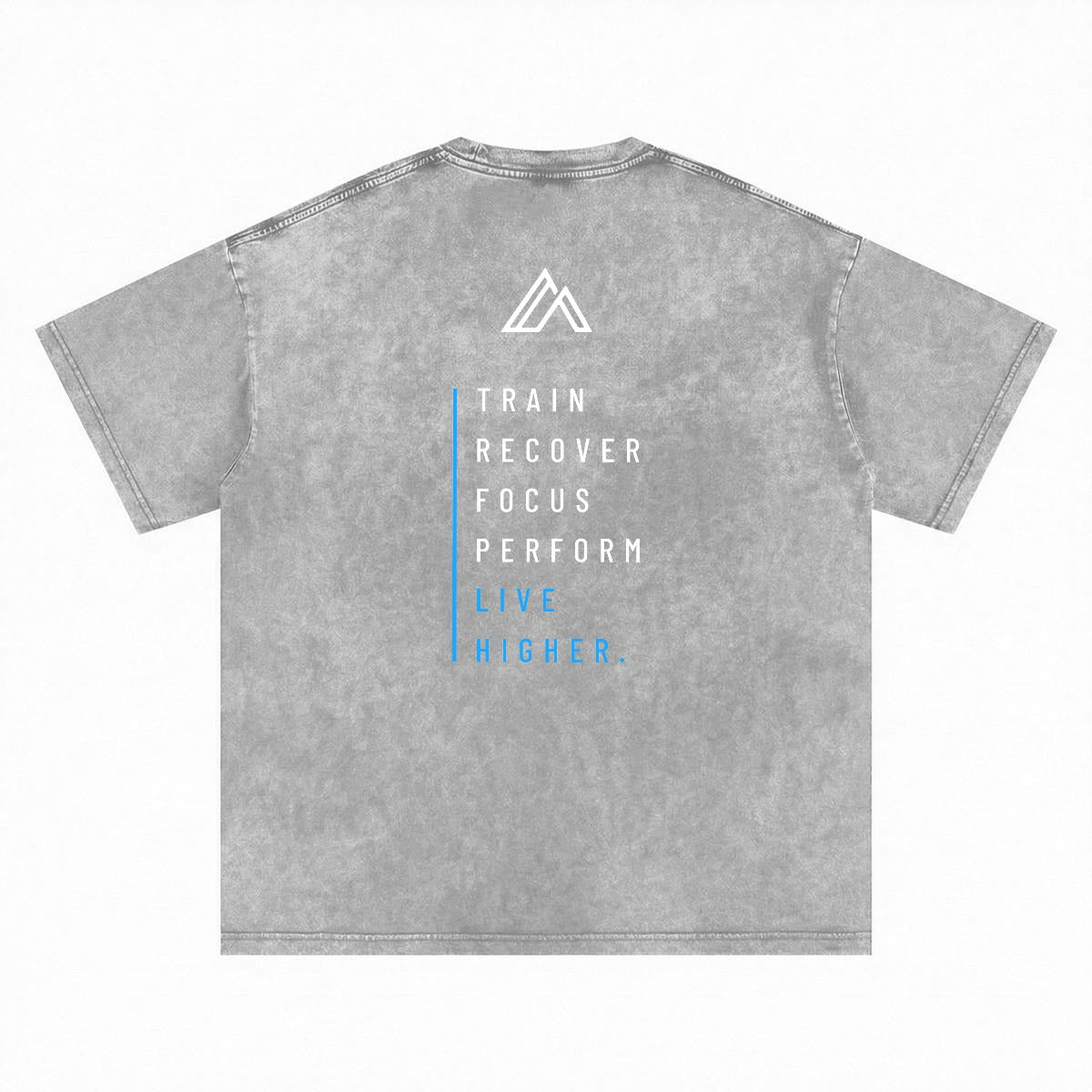 NM9 Ascend Collection Heavyweight Tee | Move Higher | Grey