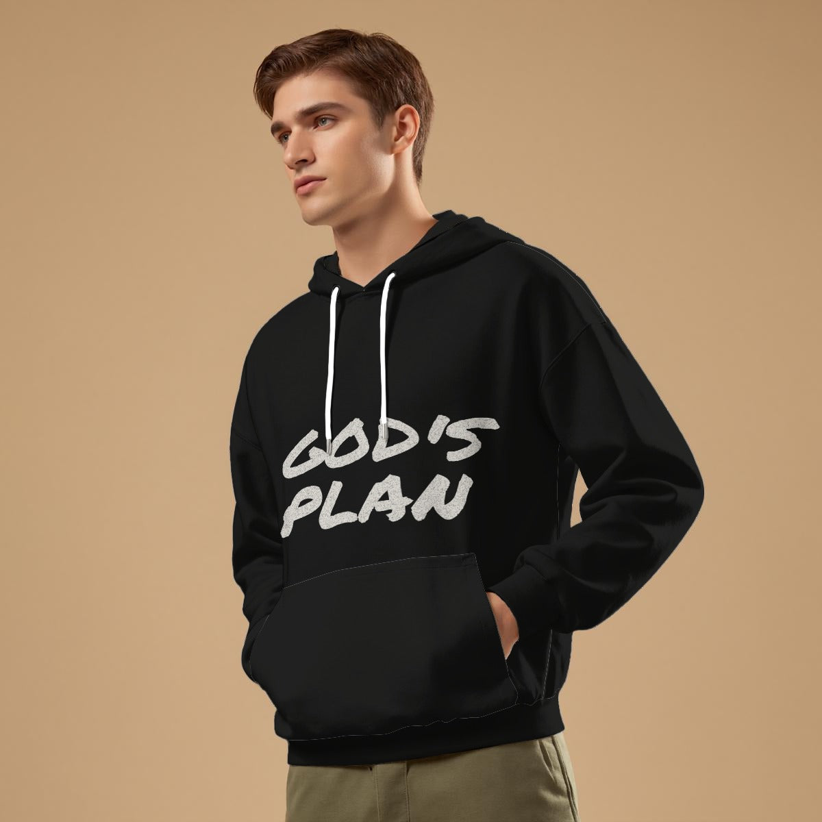 NM9 Ice Collection Hoodie | God's Plan | Black