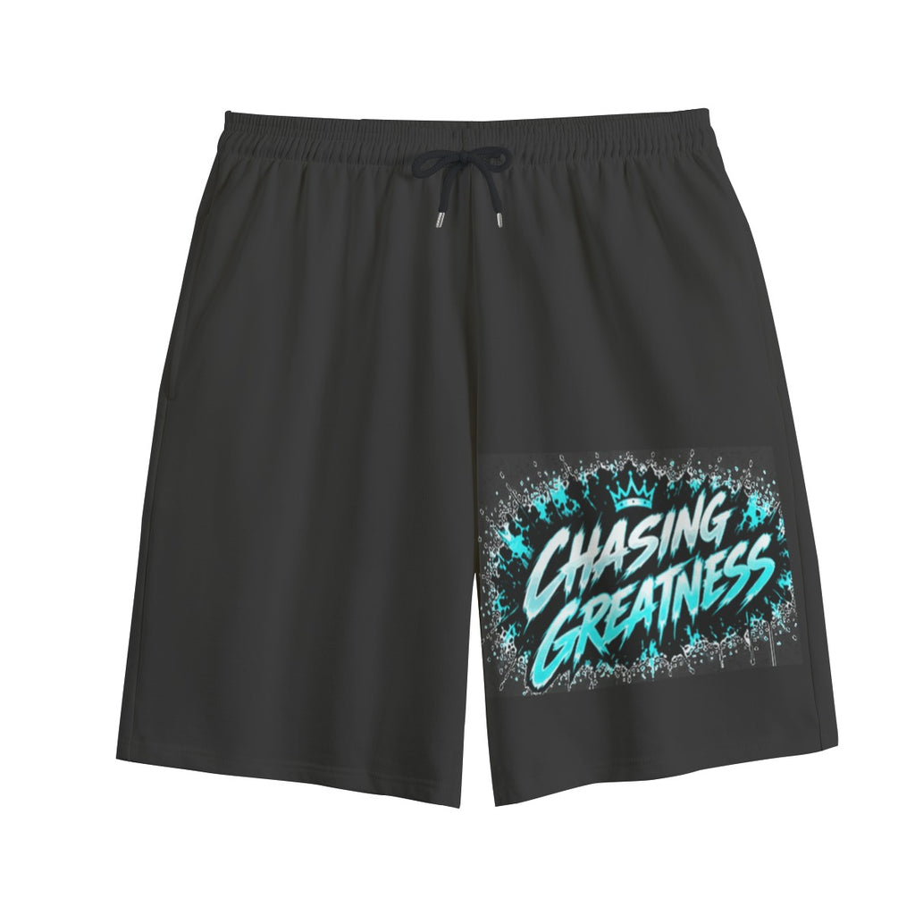 NM9 Ice Collection Sweat Shorts | Chasing Greatness Series | Black