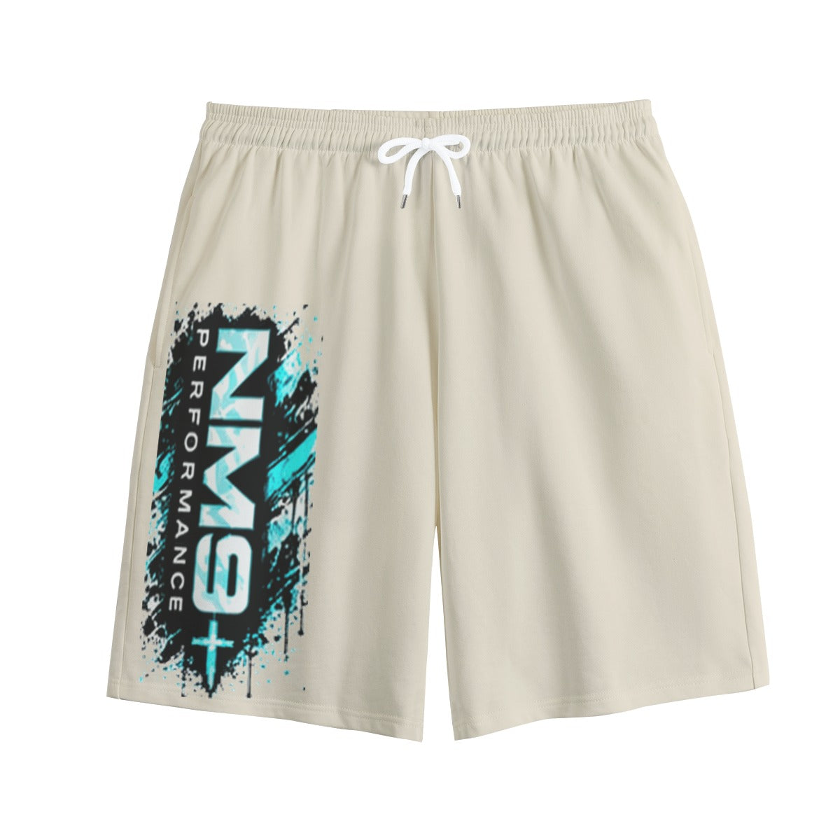 NM9 Ice Collection Sweat Shorts | Jet Mentality Series | Bone