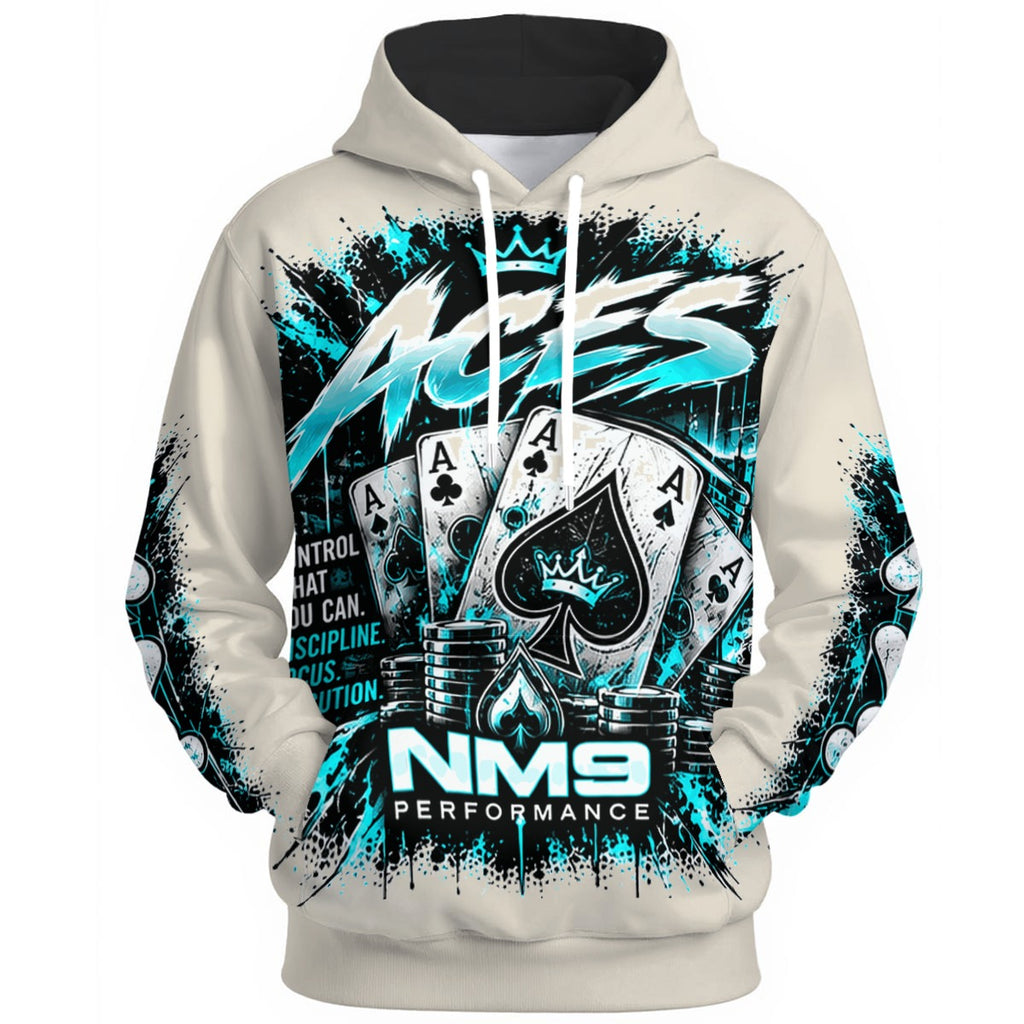 NM9 Ice Collection Hoodie | Aces Series | Bone