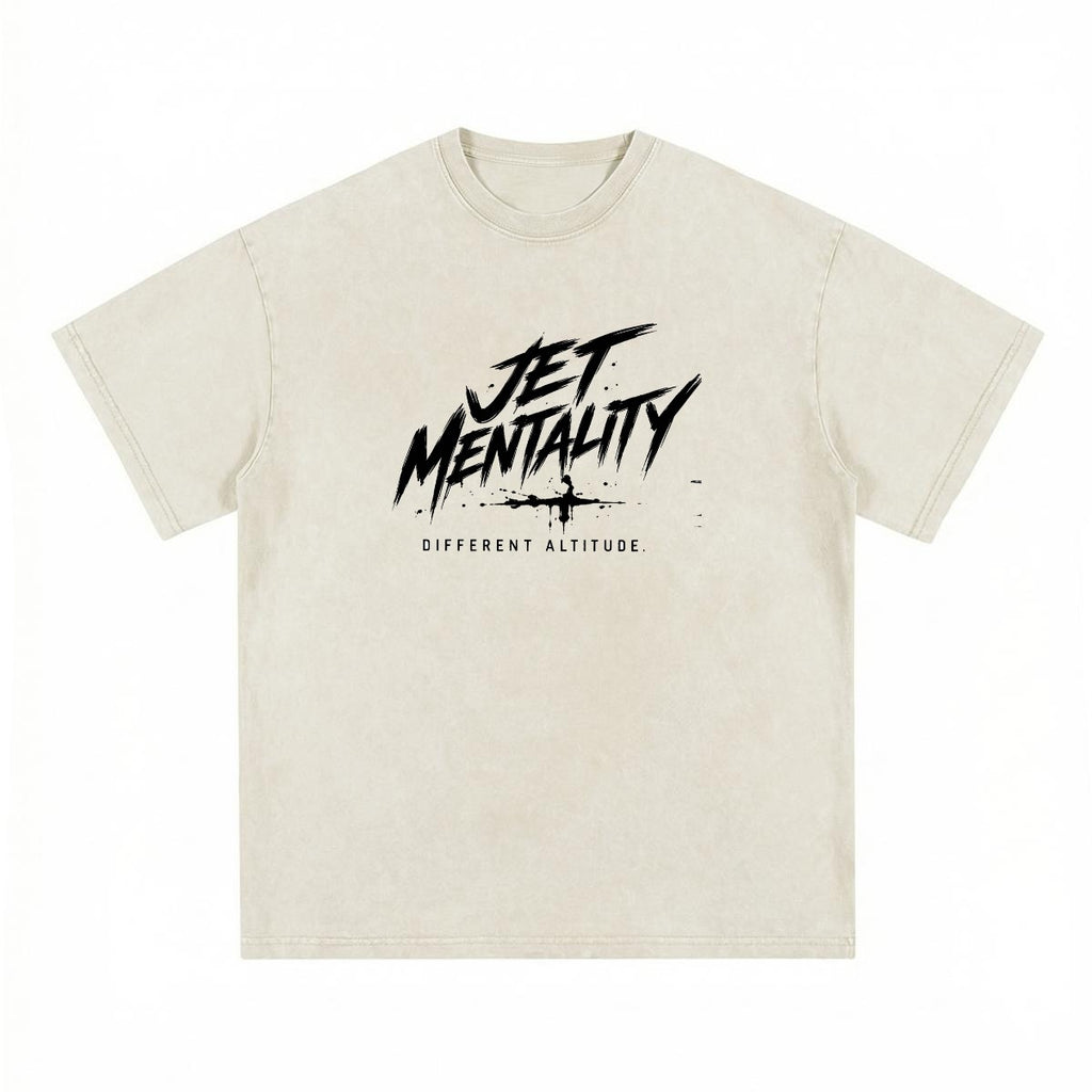 NM9 Executive Collection Heavyweight Tee | Jet Mentality | Bone