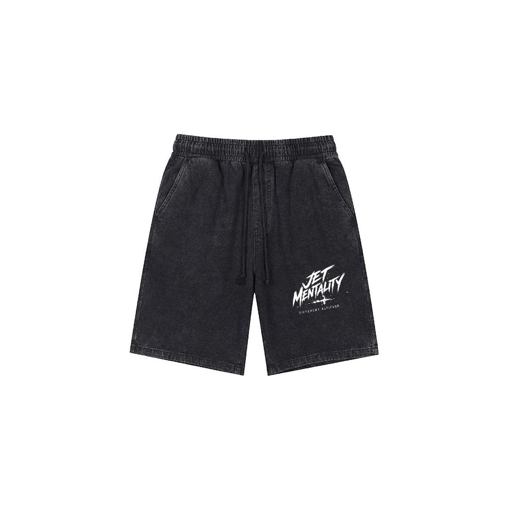 NM9 Executive Collection Heavyweight Sweat Shorts | Jet Mentality | Black