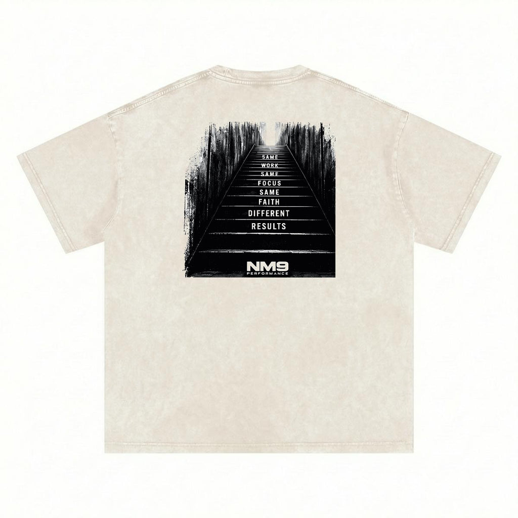NM9 Executive Collection Heavyweight Tee | No Days Off | Bone