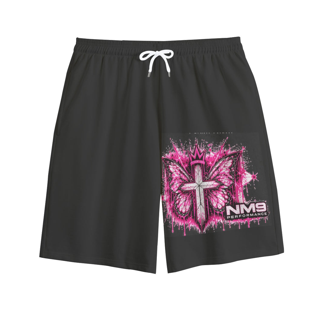 NM9 Pink Collection Sweat Shorts | Pretty Discipline | Black