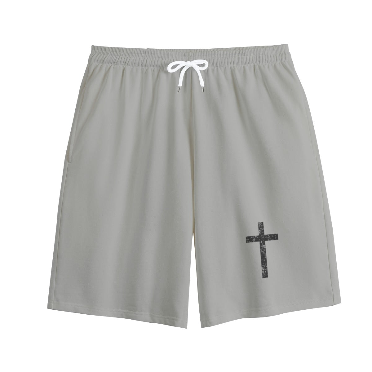 Not By Sight Sweat Shorts | Cross
