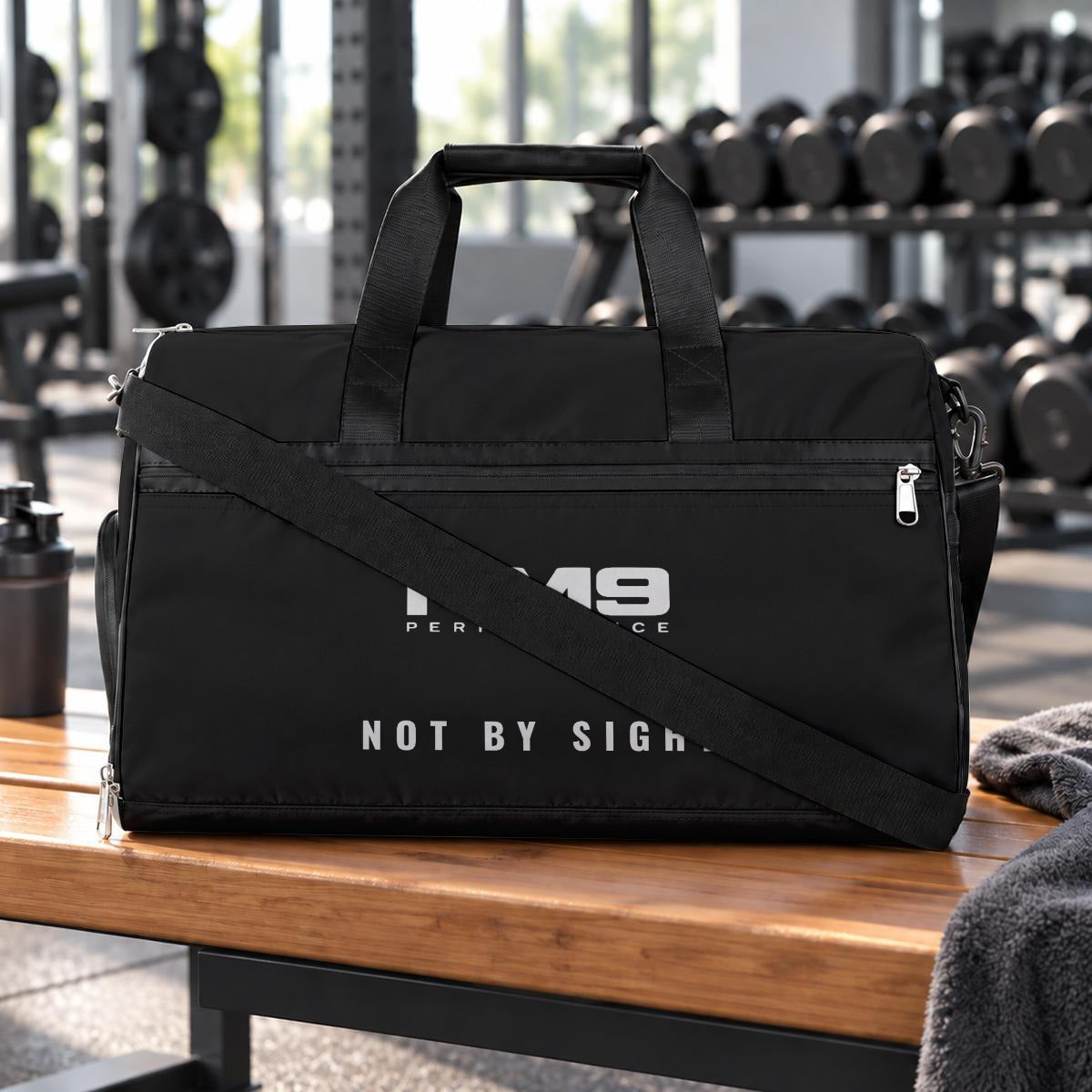 NM9 Athletic Duffel Bag | Black