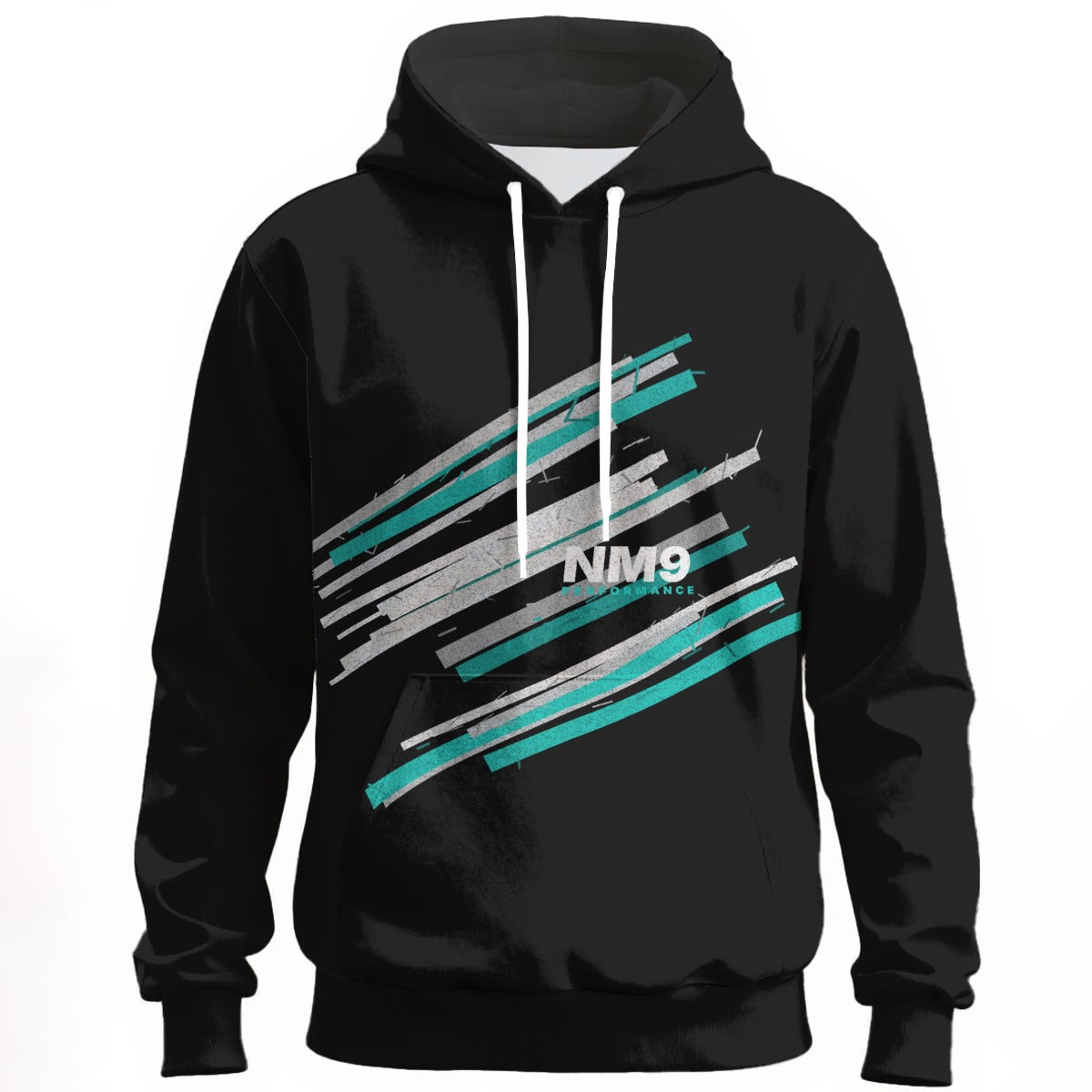 NM9 Ice Collection Hoodie | Ice Streak | Black
