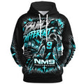 NM9 Ice Collection Hoodie | Built Different Mifsud 9 Edition | Black