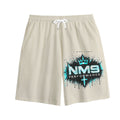NM9 Ice Collection Sweat Shorts | Built Different Leader Of The Pack | Bone
