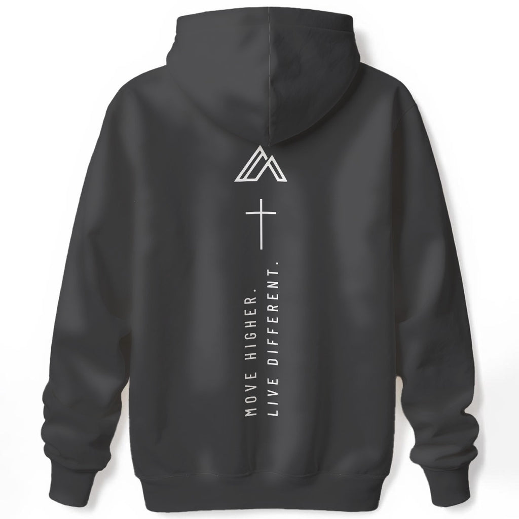 NM9 Ascend Collection Hoodie | Move Higher | Steel Gray
