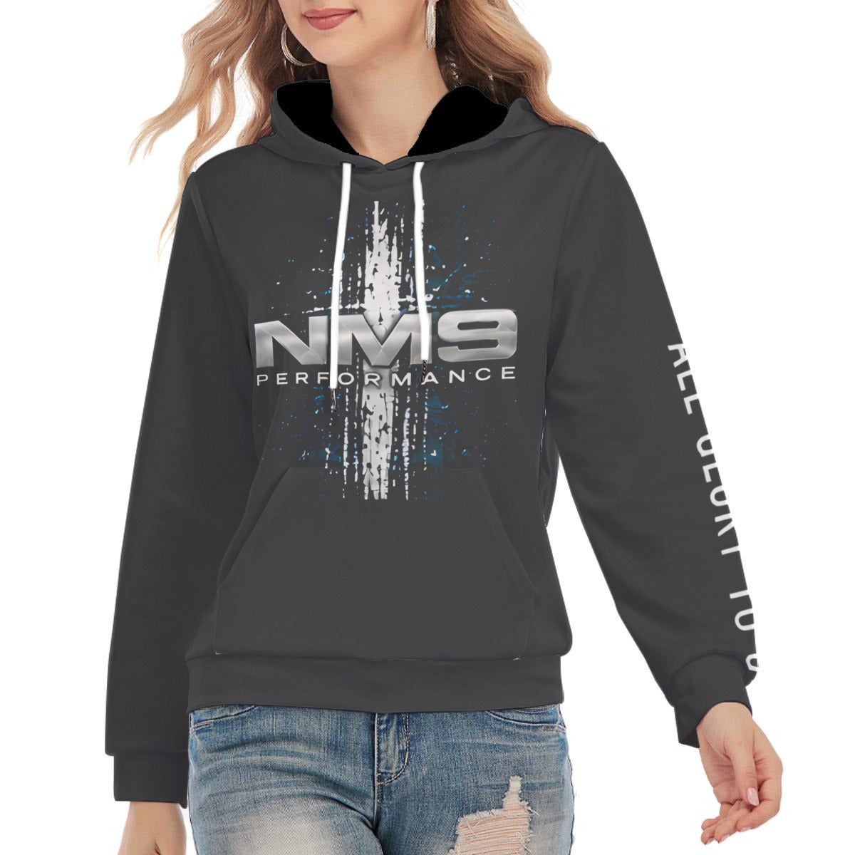 NM9 Signature Series Hoodie | Discipline Builds Freedom | Steel Gray