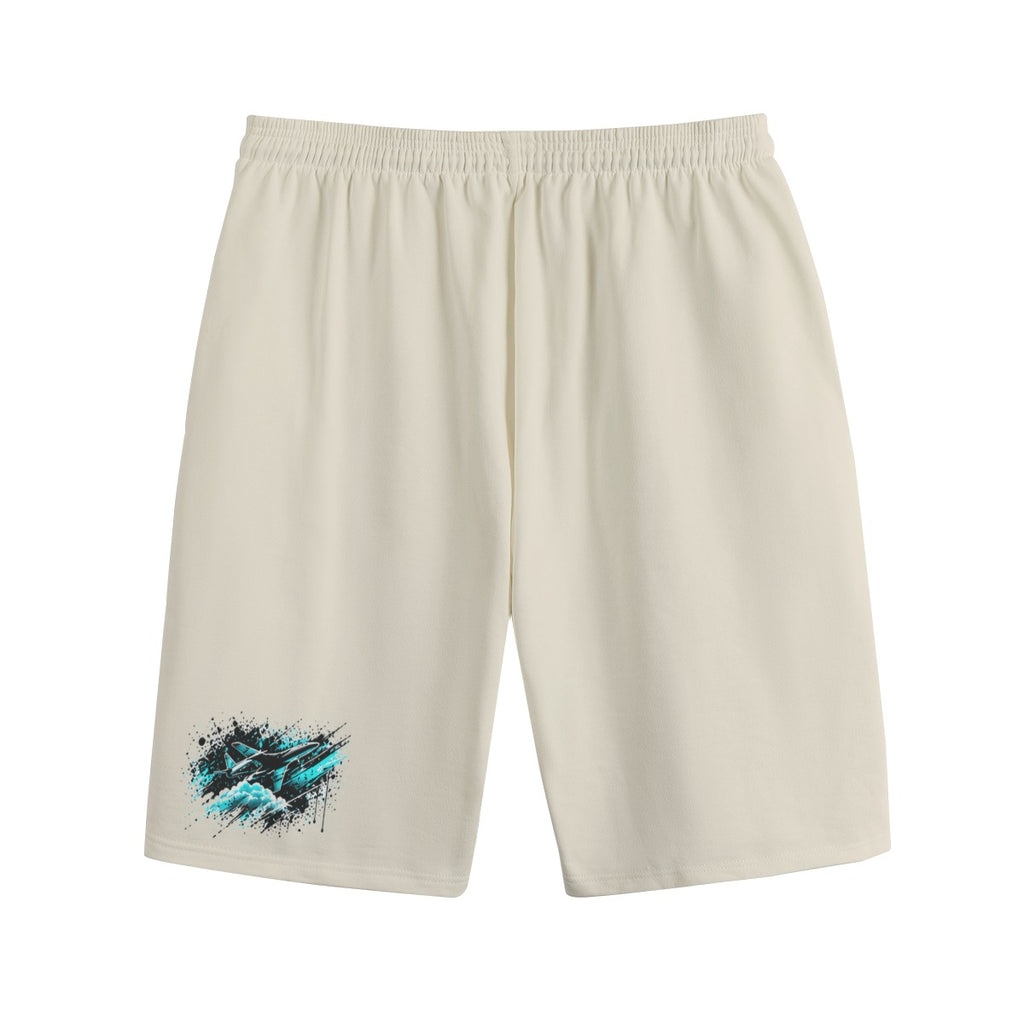 NM9 Ice Collection Sweat Shorts | Jet Mentality Series | Bone