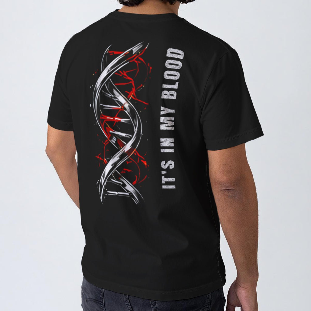 NM9 Bloodline Collection Tee | DNA Helix | Black