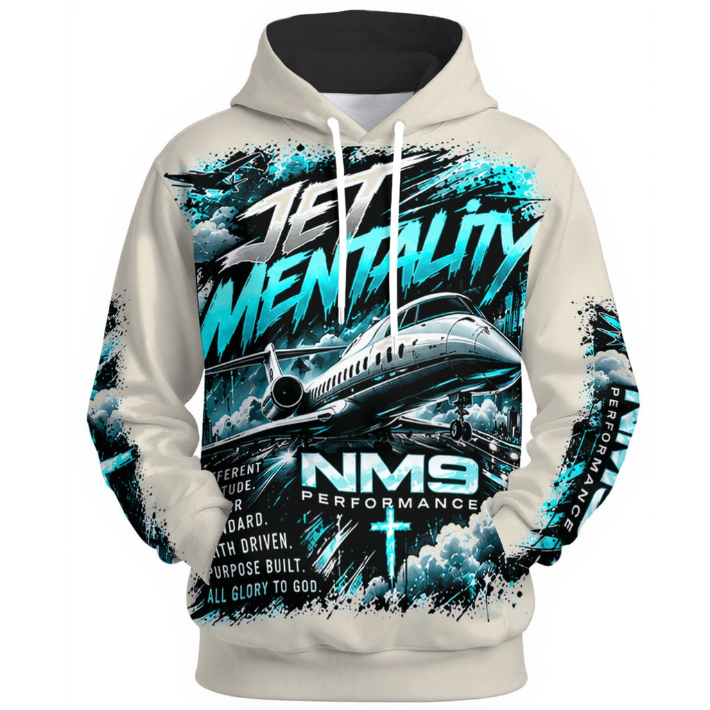 NM9 Ice Collection Hoodie | Jet Mentality Series | Bone