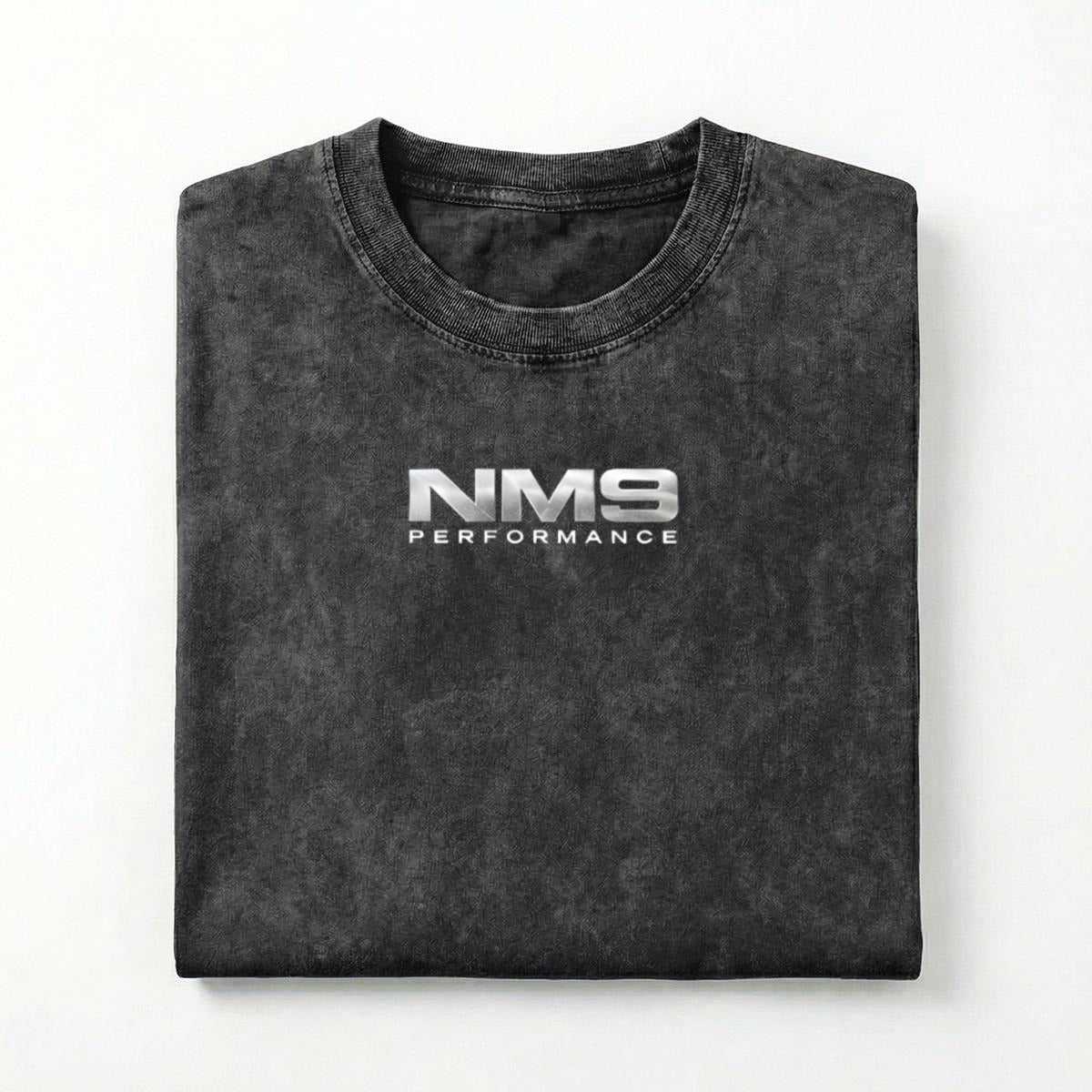 NM9 Signature Series Heavyweight Tee | Built Different For A Higher Purpose | Black