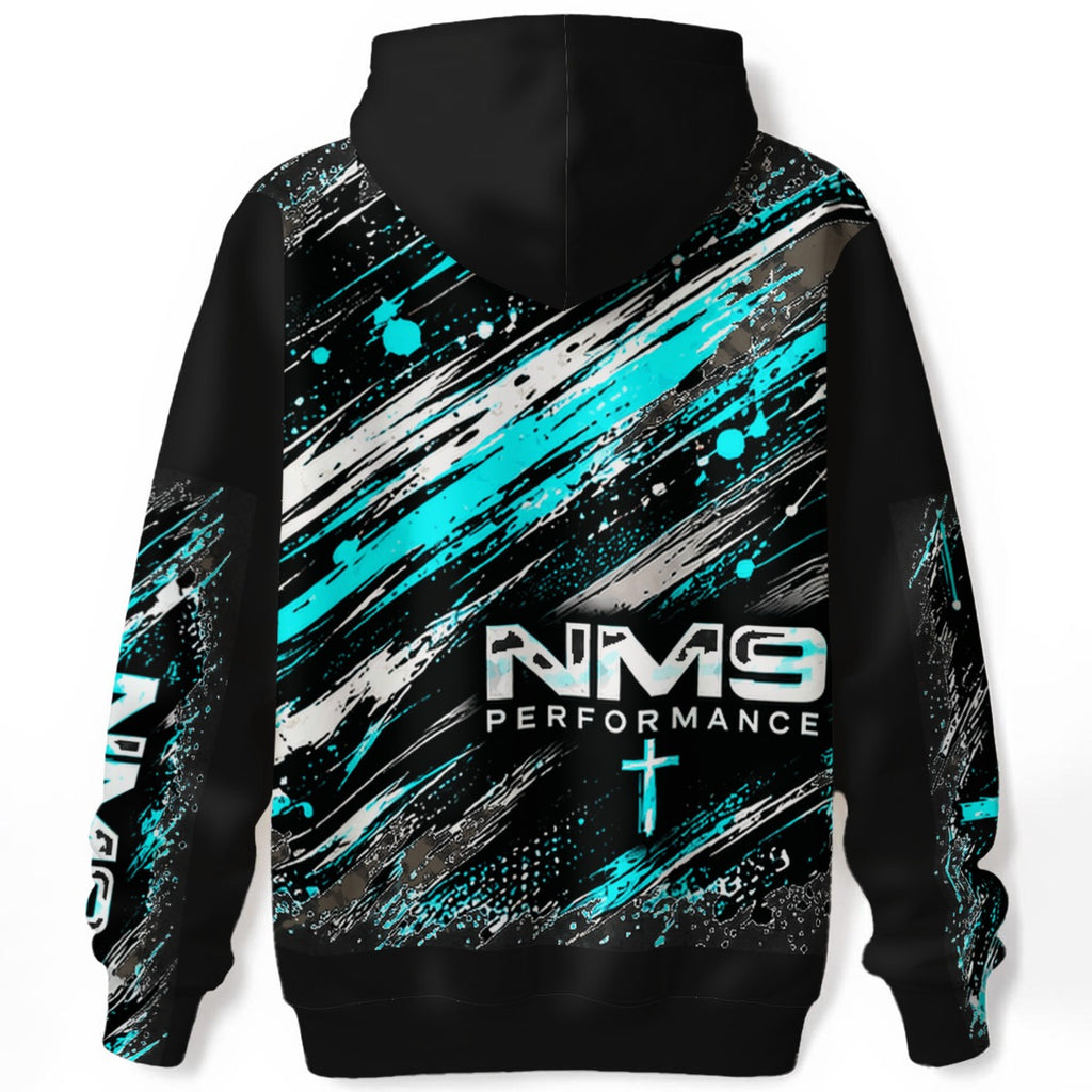 NM9 Ice Collection Hoodie | Signature Series Chest | Black