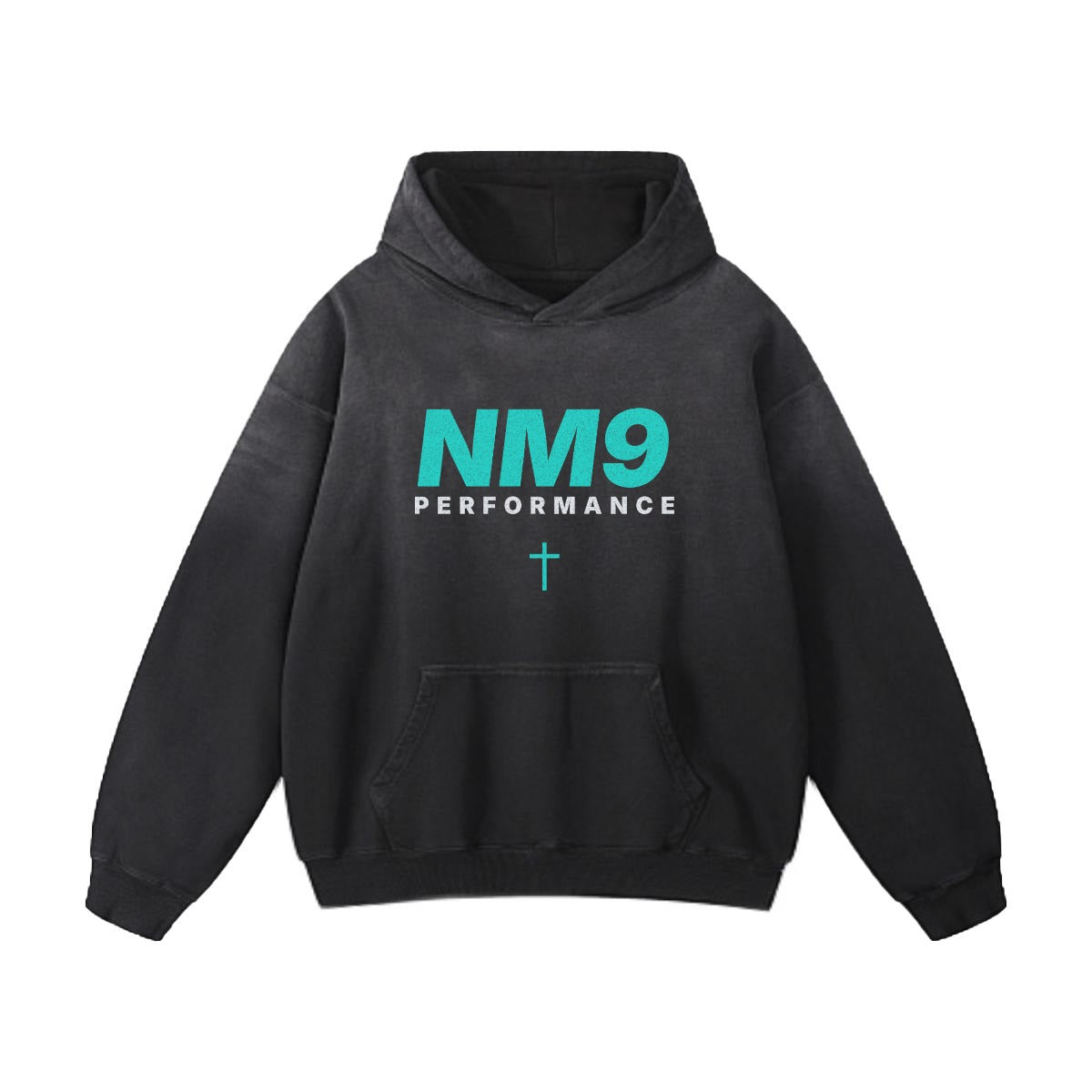 NM9 Ice Collection Heavyweight Hoodie | Signature | Black