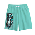 NM9 Ice Collection Sweat Shorts | Jet Mentality Series | Ice Teal