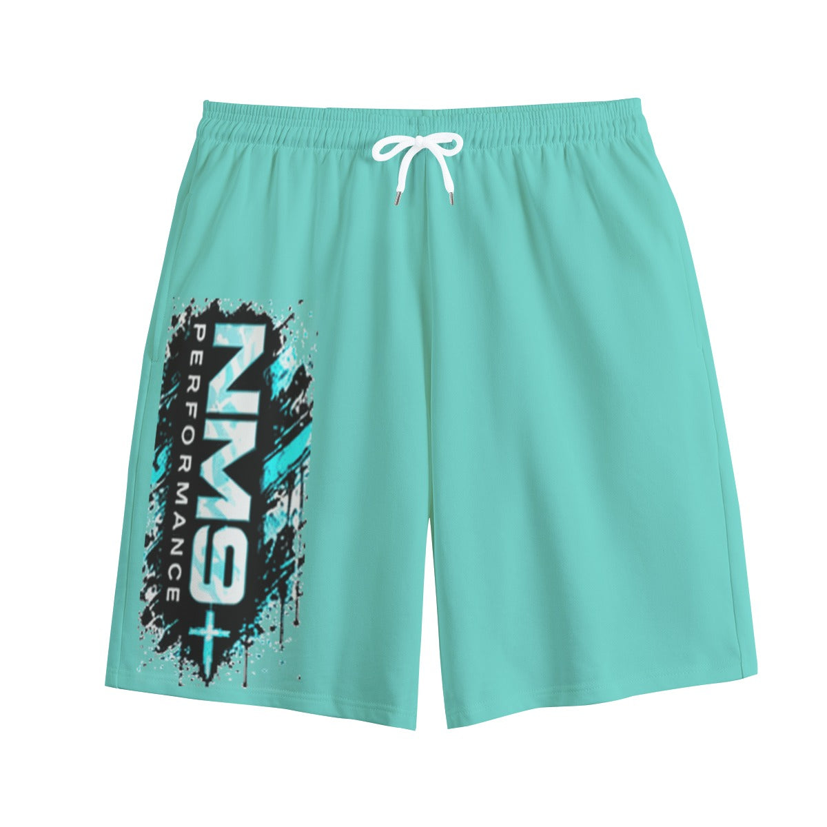NM9 Ice Collection Sweat Shorts | Jet Mentality Series | Ice Teal