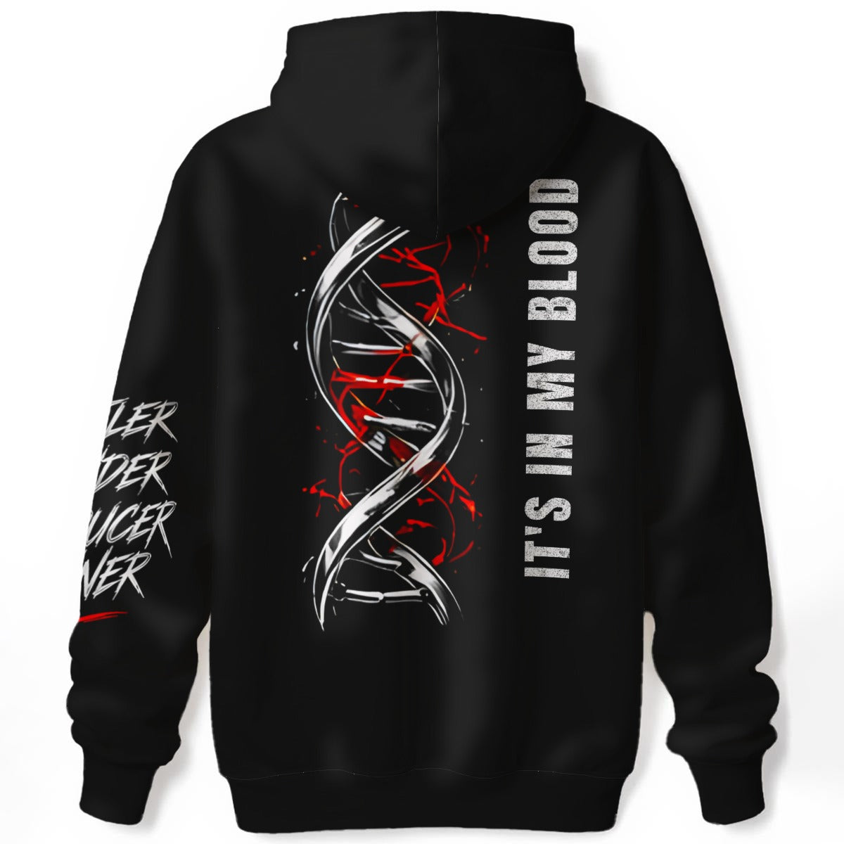 NM9 Bloodline Collection Hoodie | DNA Helix | Black