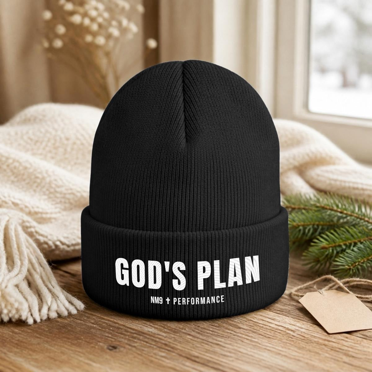 NM9 Performance Knit Beanie | God's Plan