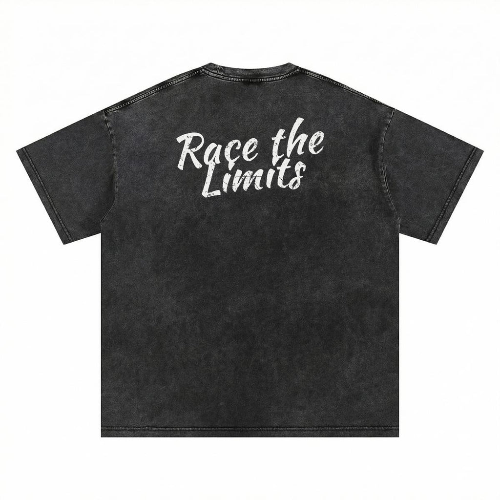 NM9 Performance Heavyweight Tee | Race the Limits | Black