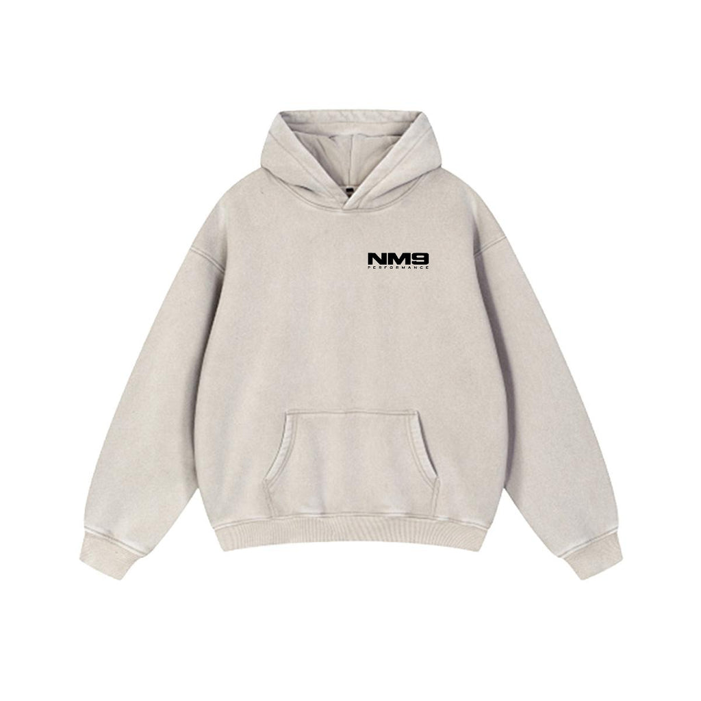 NM9 Standard Collection Heavyweight Hoodie | Discipline Builds Freedom | Bone