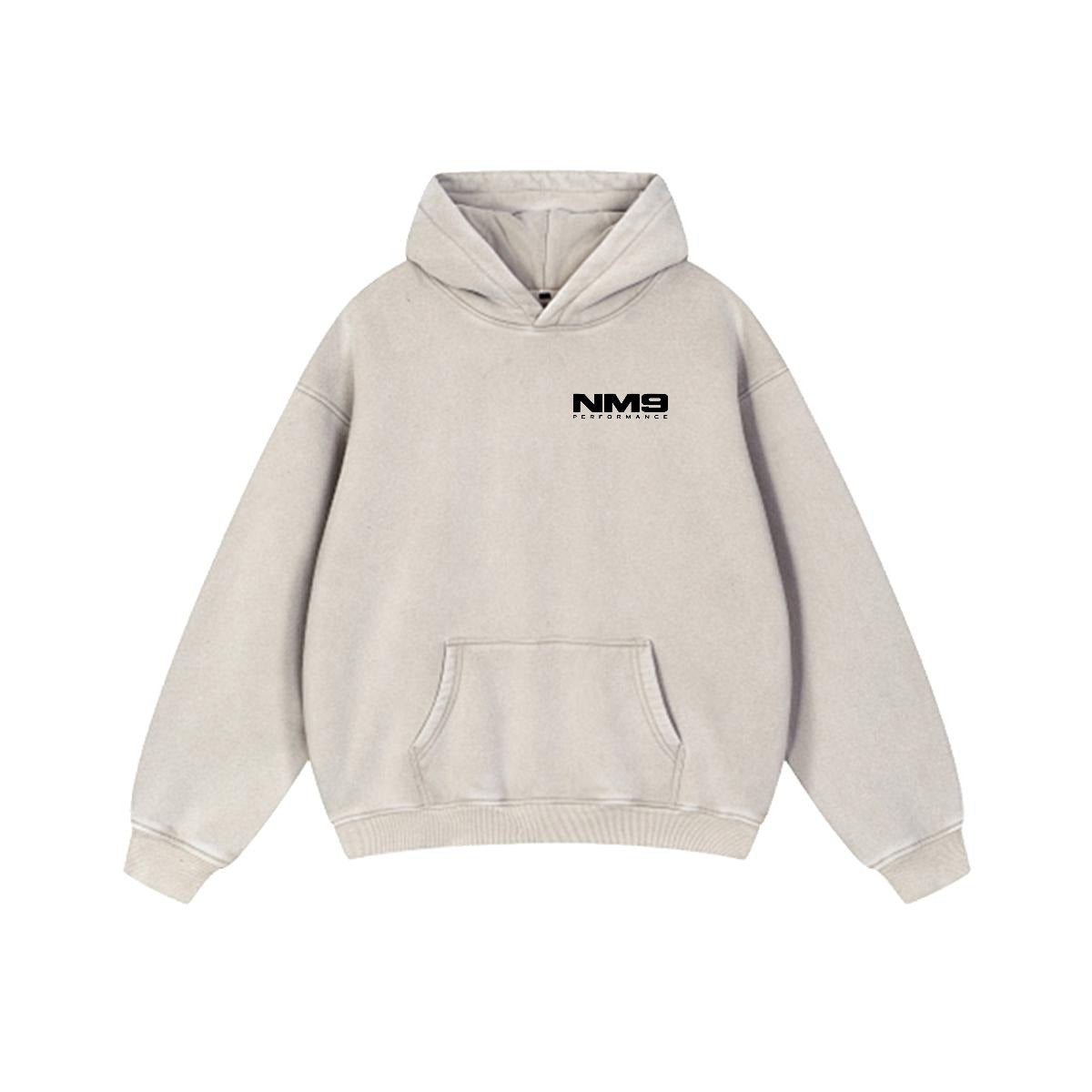 NM9 Standard Collection Heavyweight Hoodie | Discipline Builds Freedom | Bone