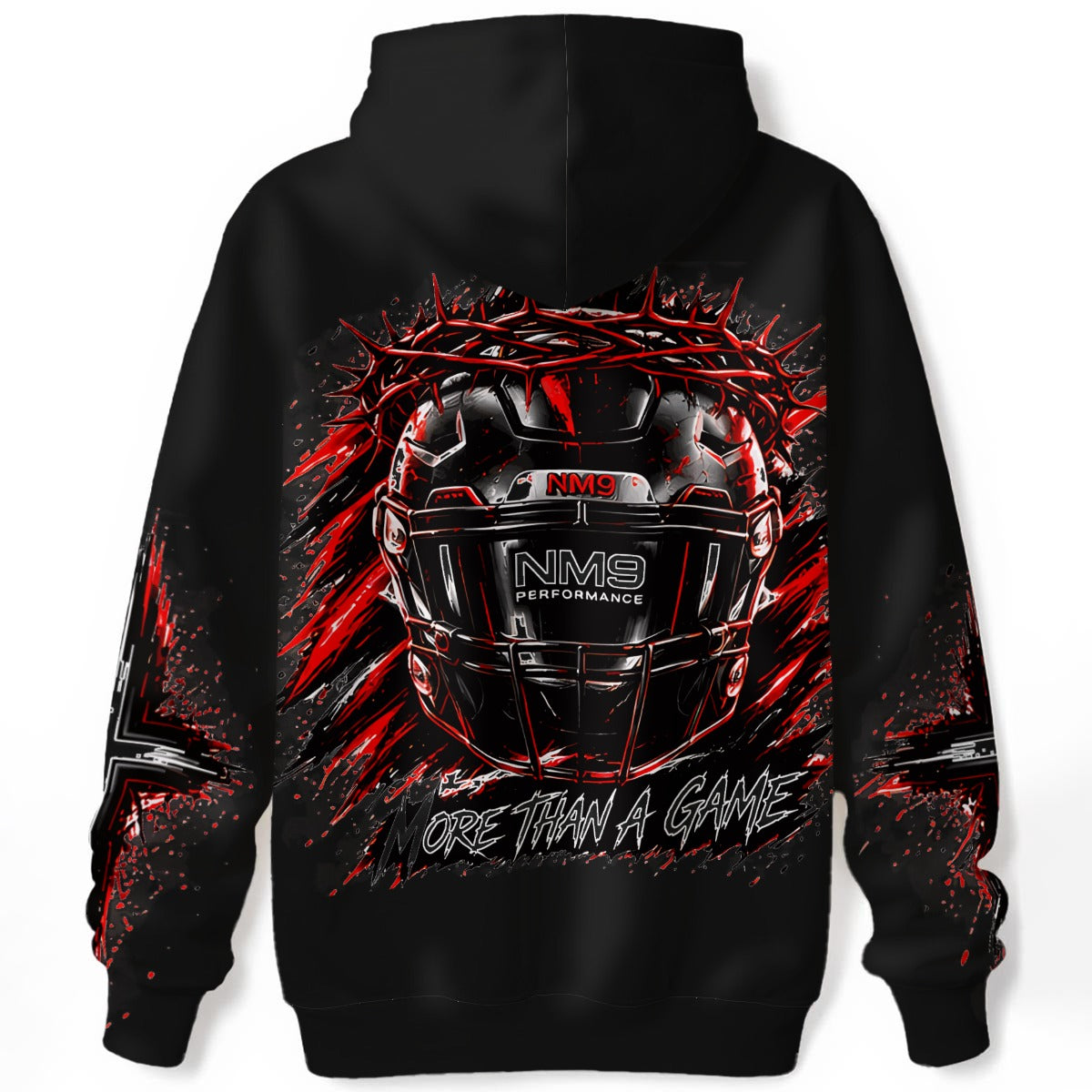 NM9 Executive Collection Hoodie | Faith Over Fame | Black