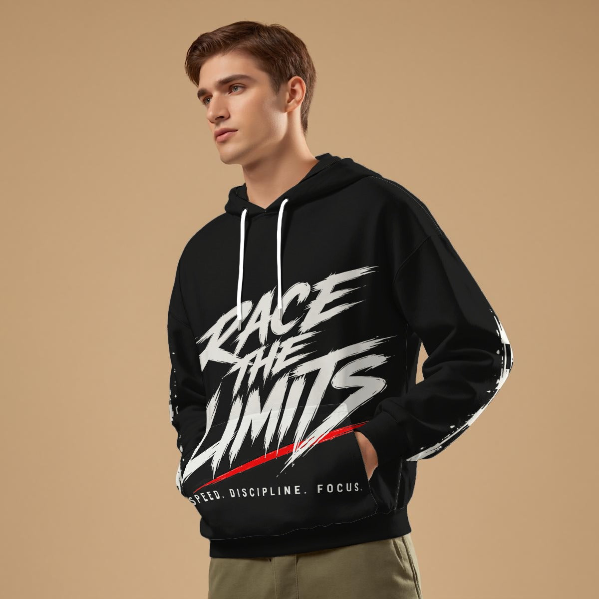NM9 Executive Collection Hoodie | Race The Limits Checkered | Black