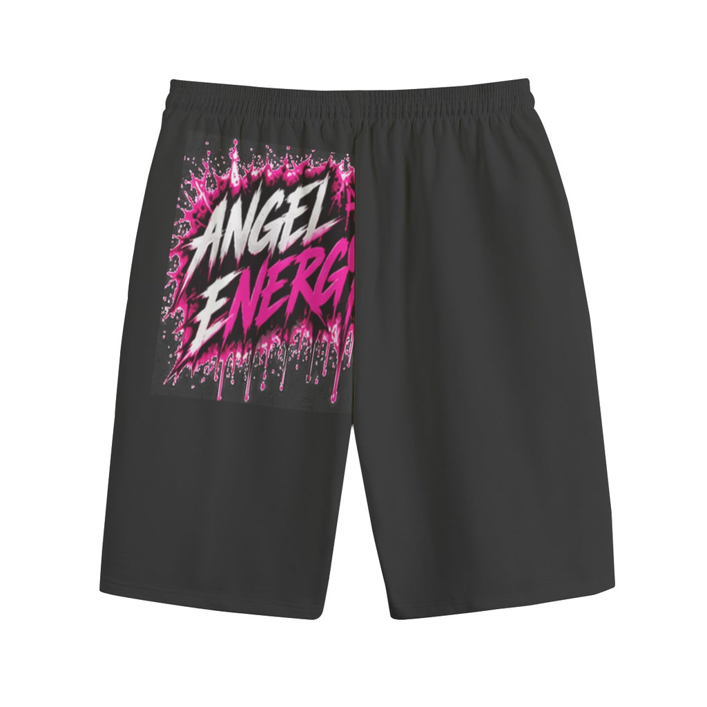 NM9 Pink Collection Sweat Shorts | Angel Energy | Black