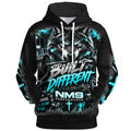 NM9 Ice Collection Hoodie | Built Different Leader Of The Pack | Black
