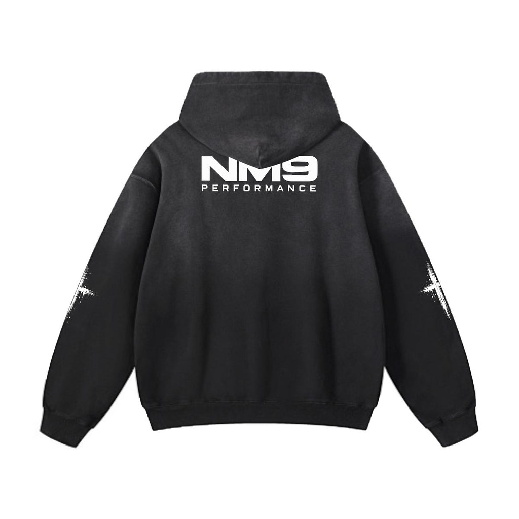 NM9 Executive Collection Heavyweight Hoodie | Jet Mentality | Black