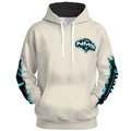 NM9 Ice Collection Hoodie | Girls Built Different Chest | Bone