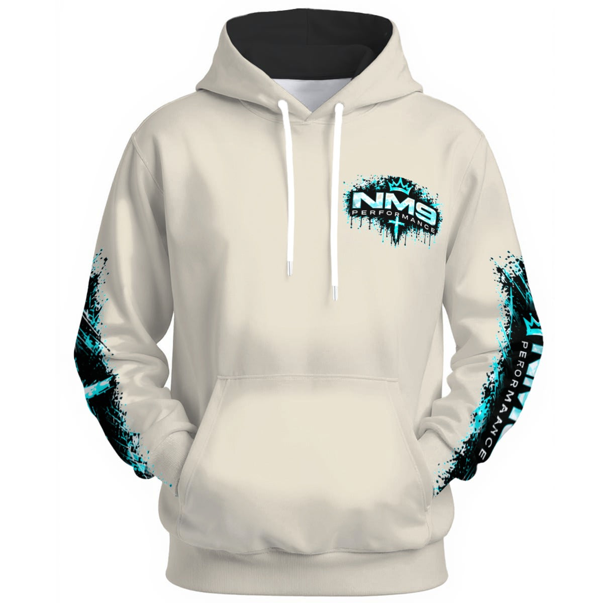 NM9 Ice Collection Hoodie | Girls Built Different Chest | Bone