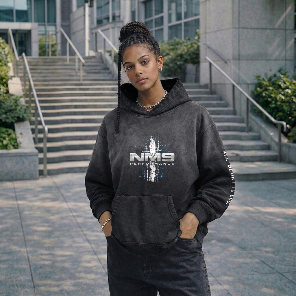 NM9 Signature Series Heavyweight Hoodie | Discipline Builds Freedom | Black