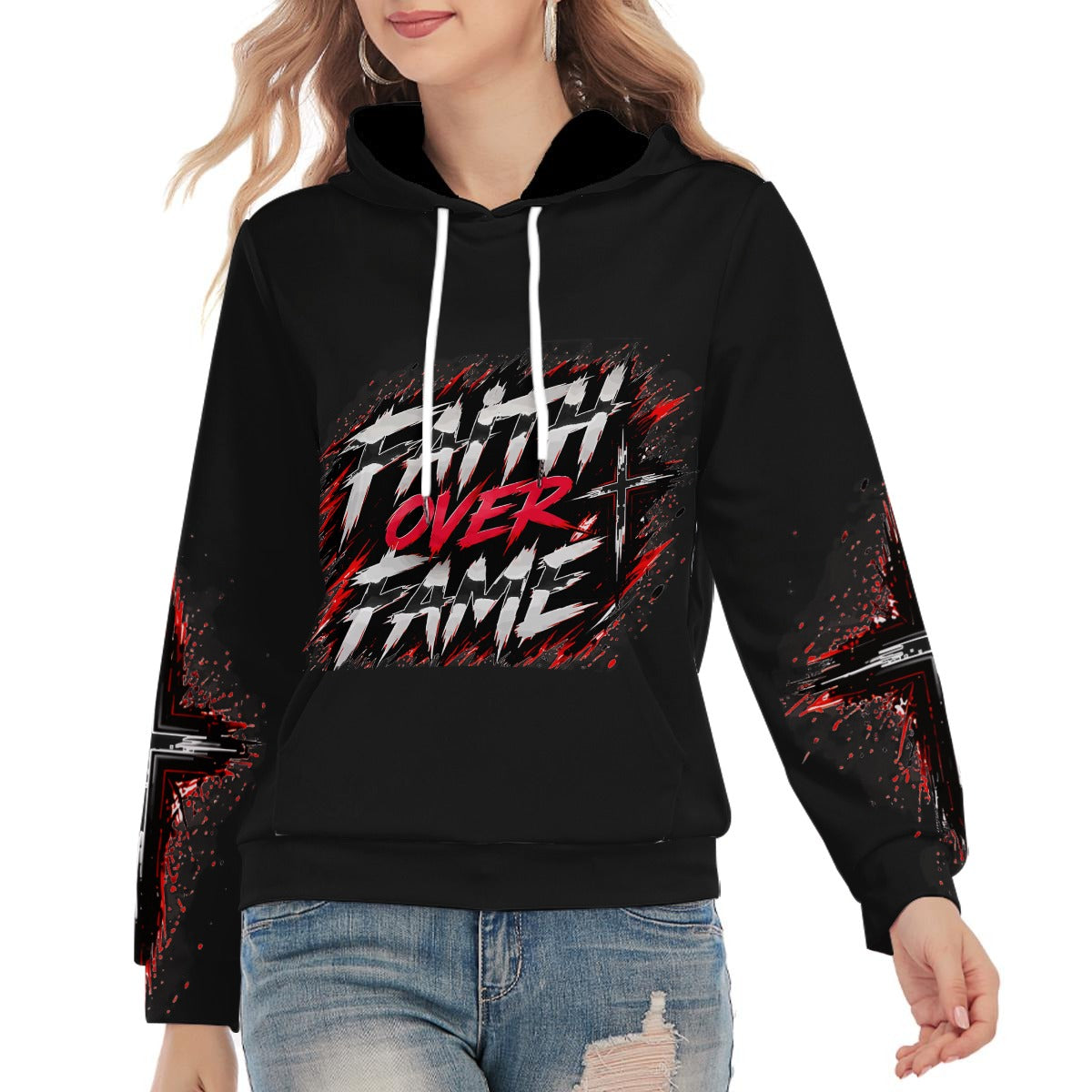 NM9 Executive Collection Hoodie | Faith Over Fame | Black