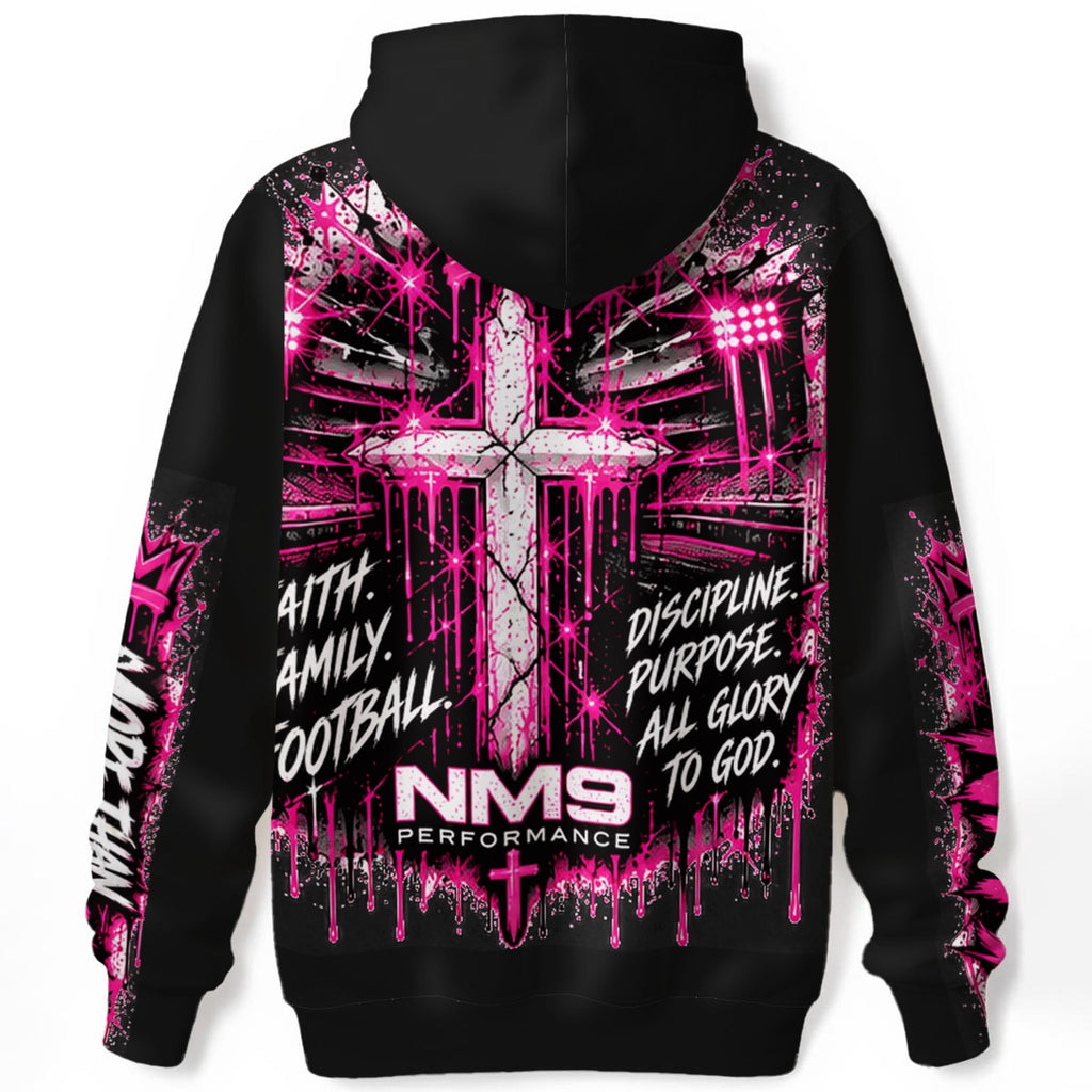 NM9 Pink Collection Hoodie | More Than A Game | Black