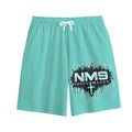 NM9 Ice Collection Sweat Shorts | Girls Built Different | Ice Teal