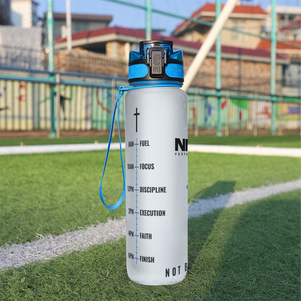 NM9 Sport Water Bottle 32oz | White/Black