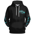NM9 Ice Collection Hoodie | Signature Series Chest | Black