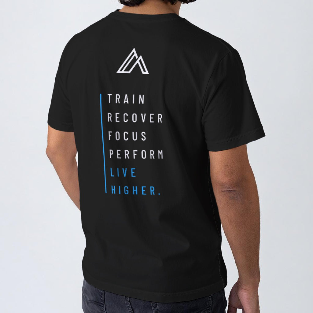 NM9 Ascend Collection Tee | Move Higher | Black