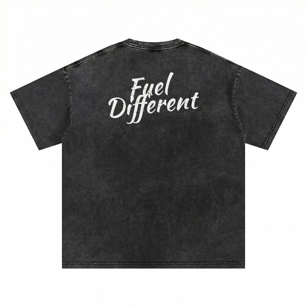 NM9 Performance Heavyweight Tee | Fuel Different | Black